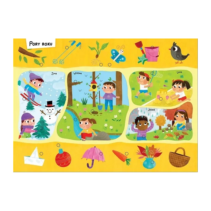 Quiz do nauki przez zabawę dla dzieci w wieku 3-6 lat