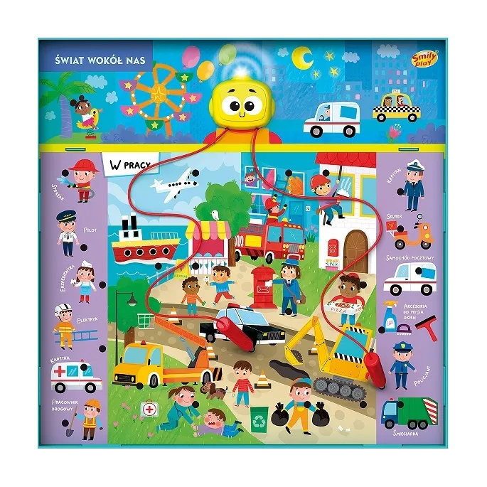 Zabawa z pytaniami i odpowiedziami dla najmłodszych