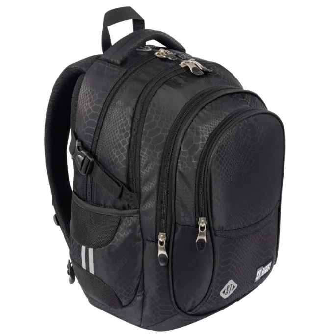 Funkcjonalny plecak szkolny z wytrzymałego, wodoodpornego materiału