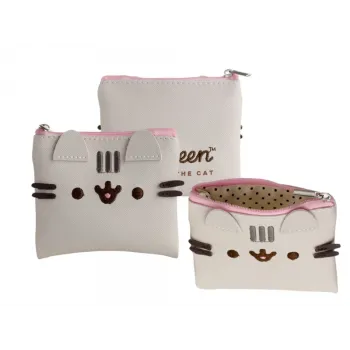 Portfel Zapinany na zamek Kotek Pusheen The Cat portmonetka