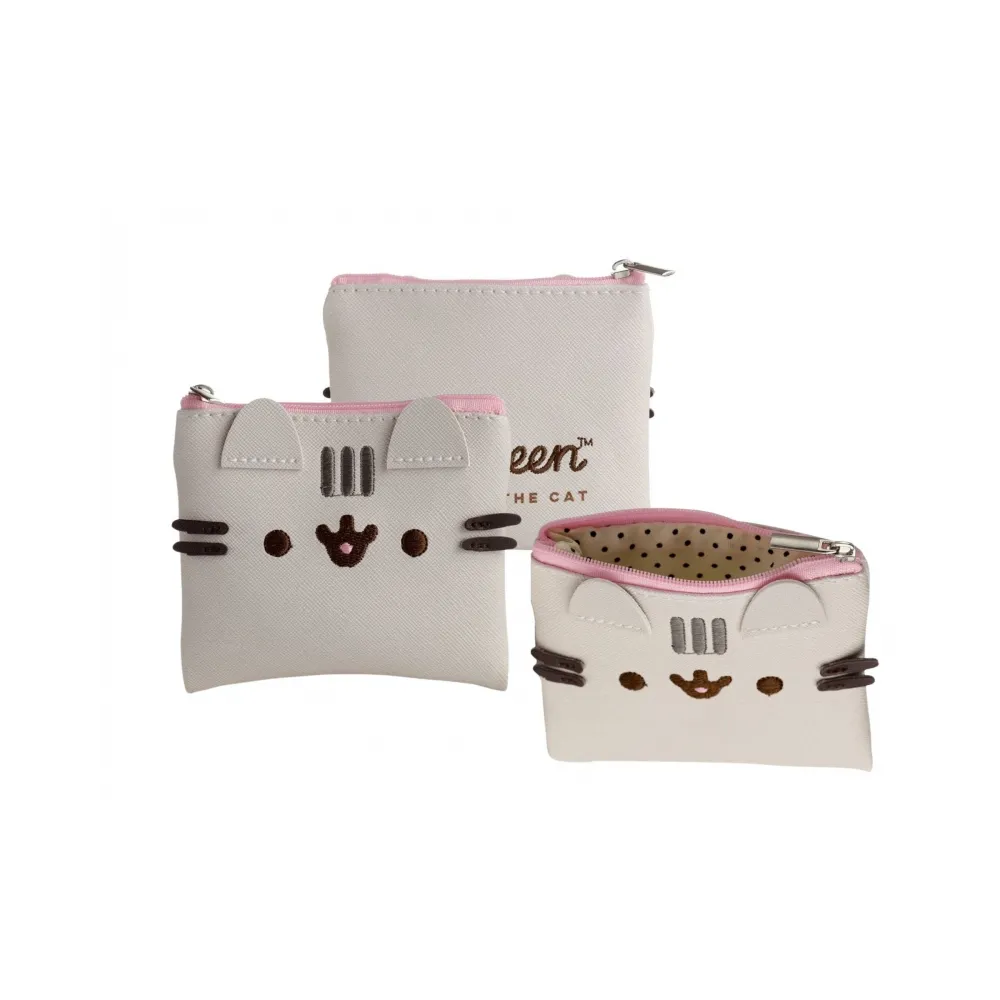 Portfel Zapinany na zamek Kotek Pusheen The Cat portmonetka