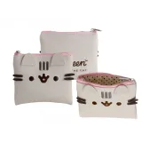 Portfel Zapinany na zamek Kotek Pusheen The Cat portmonetka