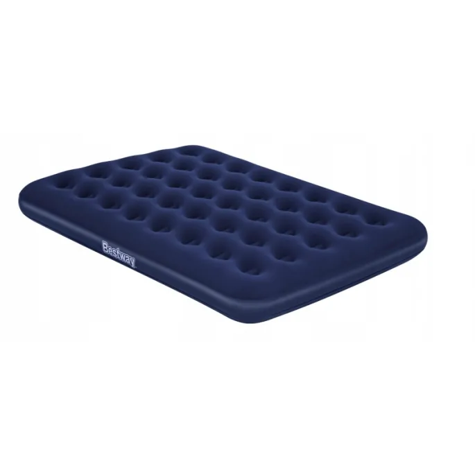 Flokowana powierzchnia materaca dla wysokiego komfortu.