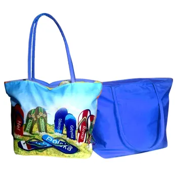 TORBA PLAŻOWA na plażę SHOPPER BAG Torebka 50 x 58