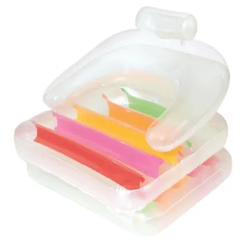 Wygodny materac leżak z oparciem do relaksu