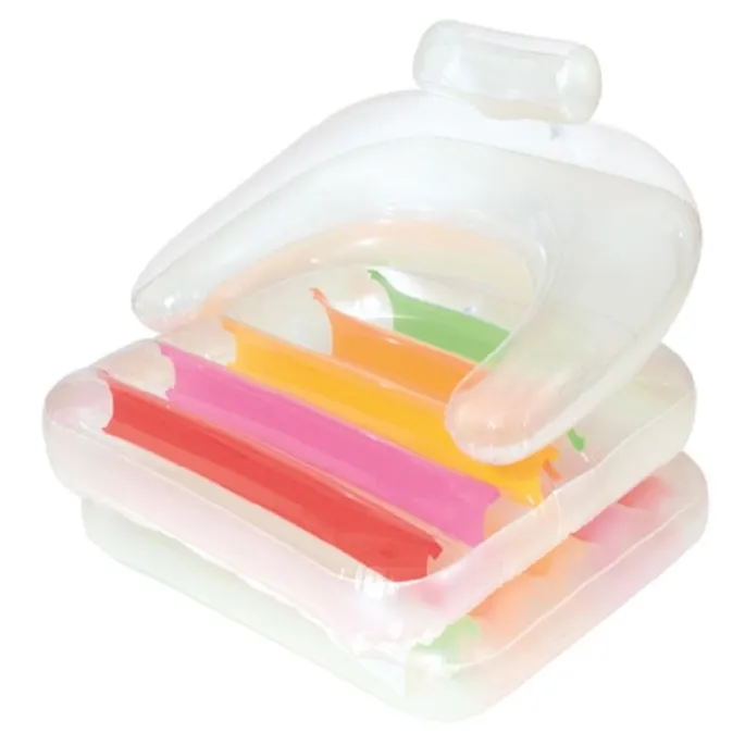 Wygodny materac leżak z oparciem do relaksu