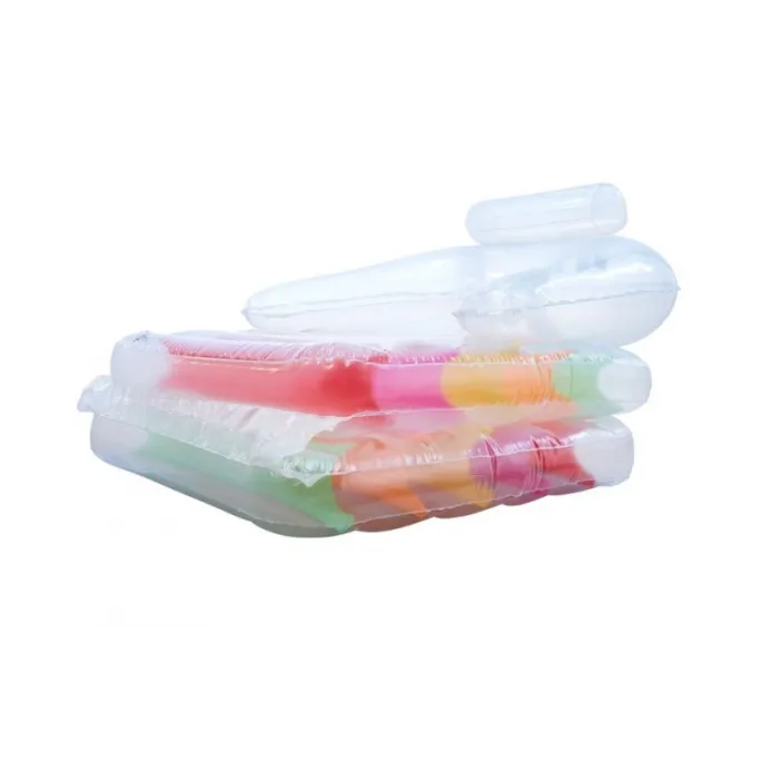 Wytrzymały dmuchany leżak na lato