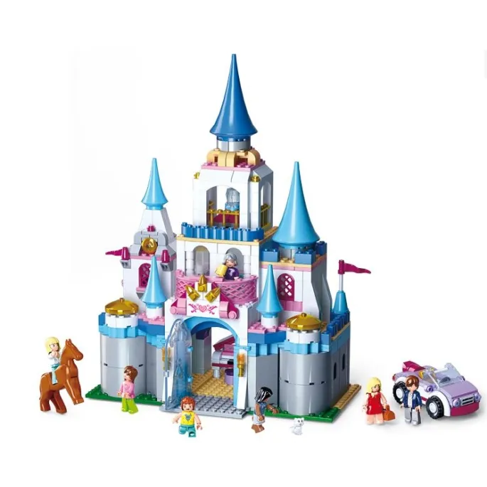 Klocki Sluban z wytrzymałego plastiku, idealne do zabawy i nauki.