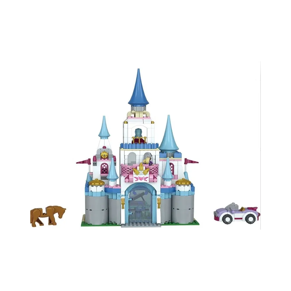 Separator do klocków w zestawie Sluban ułatwia organizację zabawy.