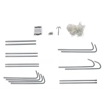 Komplet bramka 2 szt do piłki nożnej 213 x 150 x 90 CZ