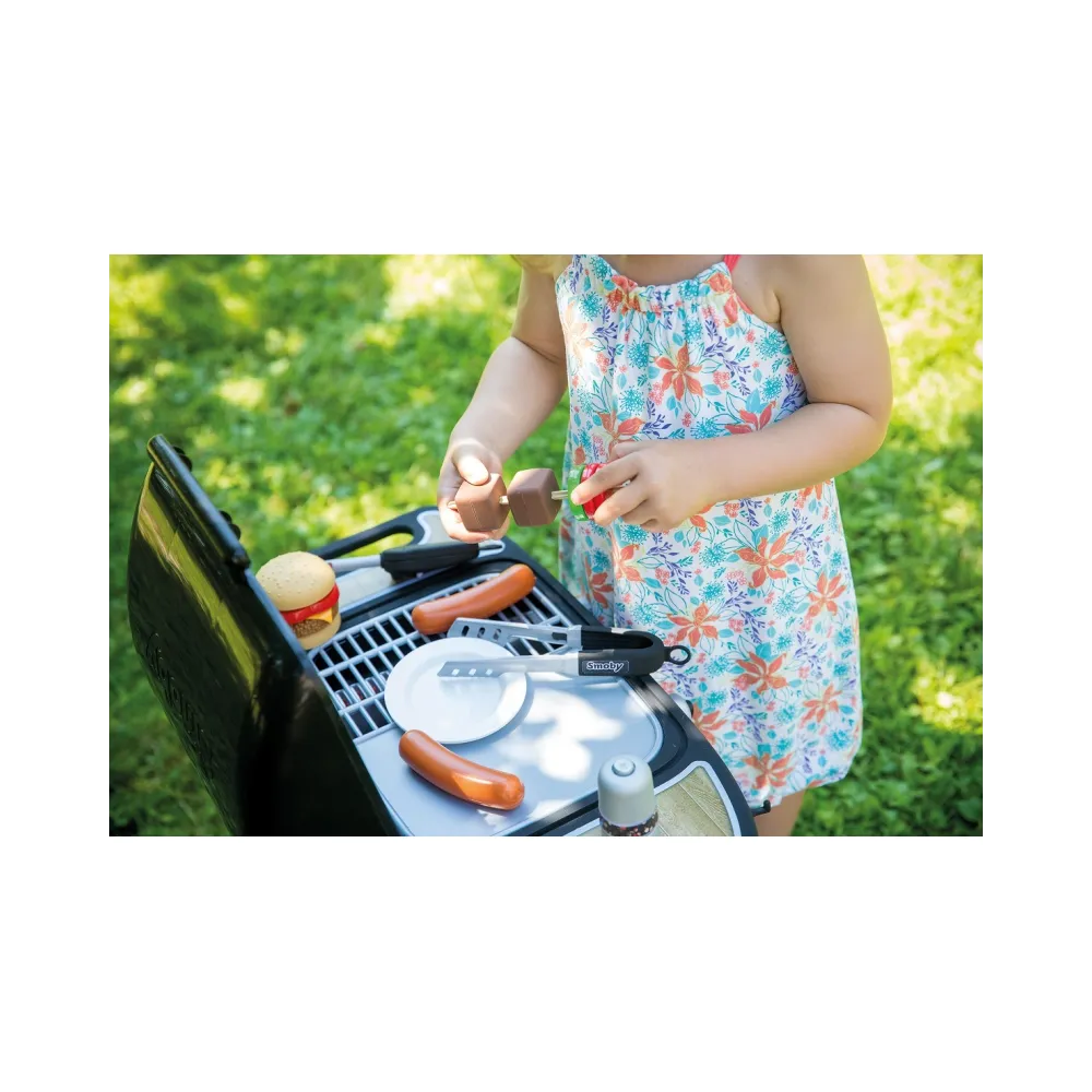 SMOBY Grill Ogrodowy dla dzieci Barbecue 18 akcesoriów