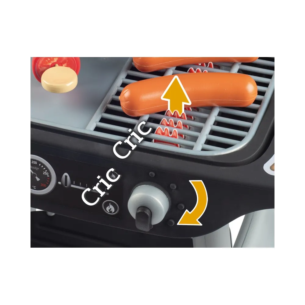 SMOBY Grill Ogrodowy dla dzieci Barbecue 18 akcesoriów