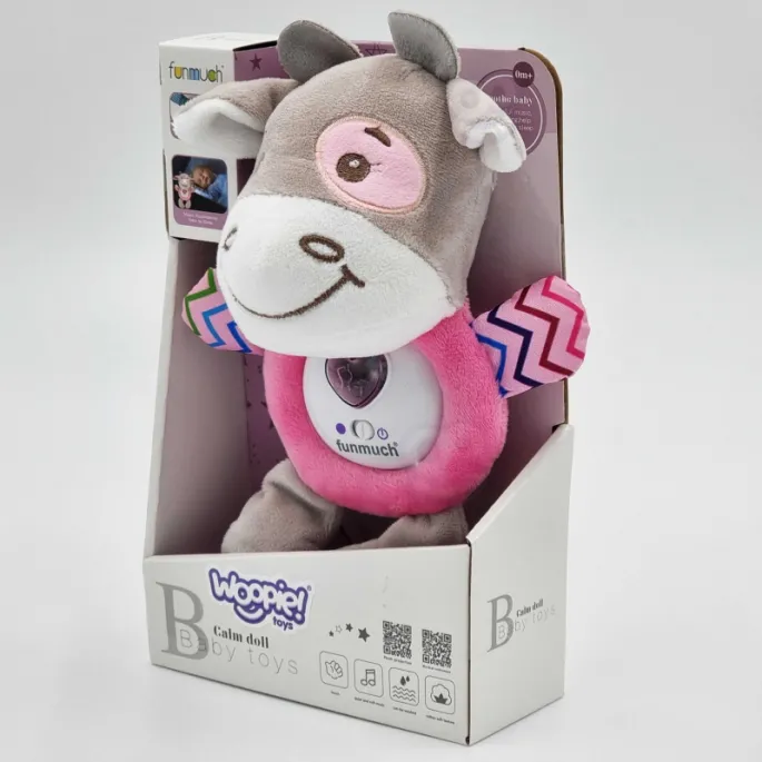 Kolorowe światła i dźwięki w zabawce dla niemowląt