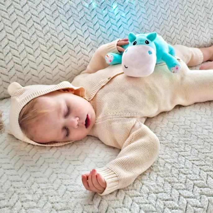 Muzyczny hipopotam uspokajający do snu