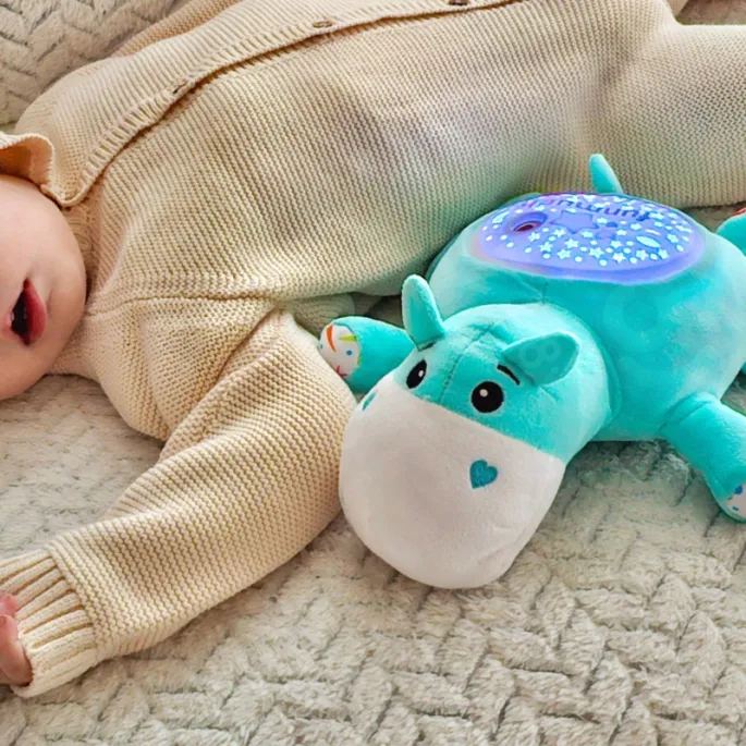 Wygodny projektor z kołysankami dla niemowląt