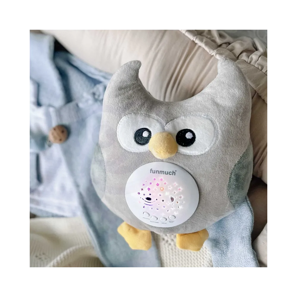 WOOPIE BABY Przytulanka Usypiacz Projektor 2w1 Sówka - 10 Kołysanek