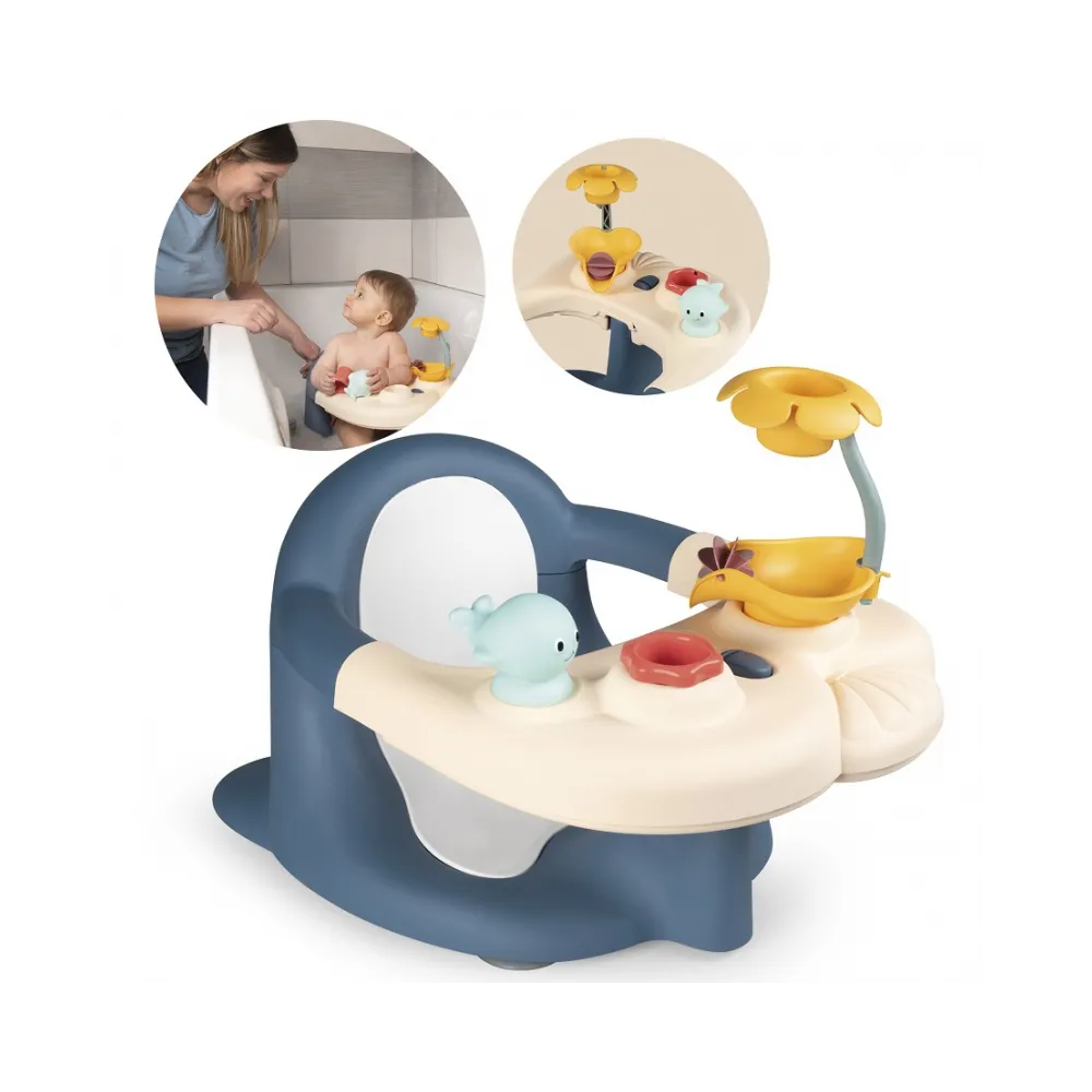 SMOBY Little Siedzisko Do Kąpieli Krzesełko Niebieskie