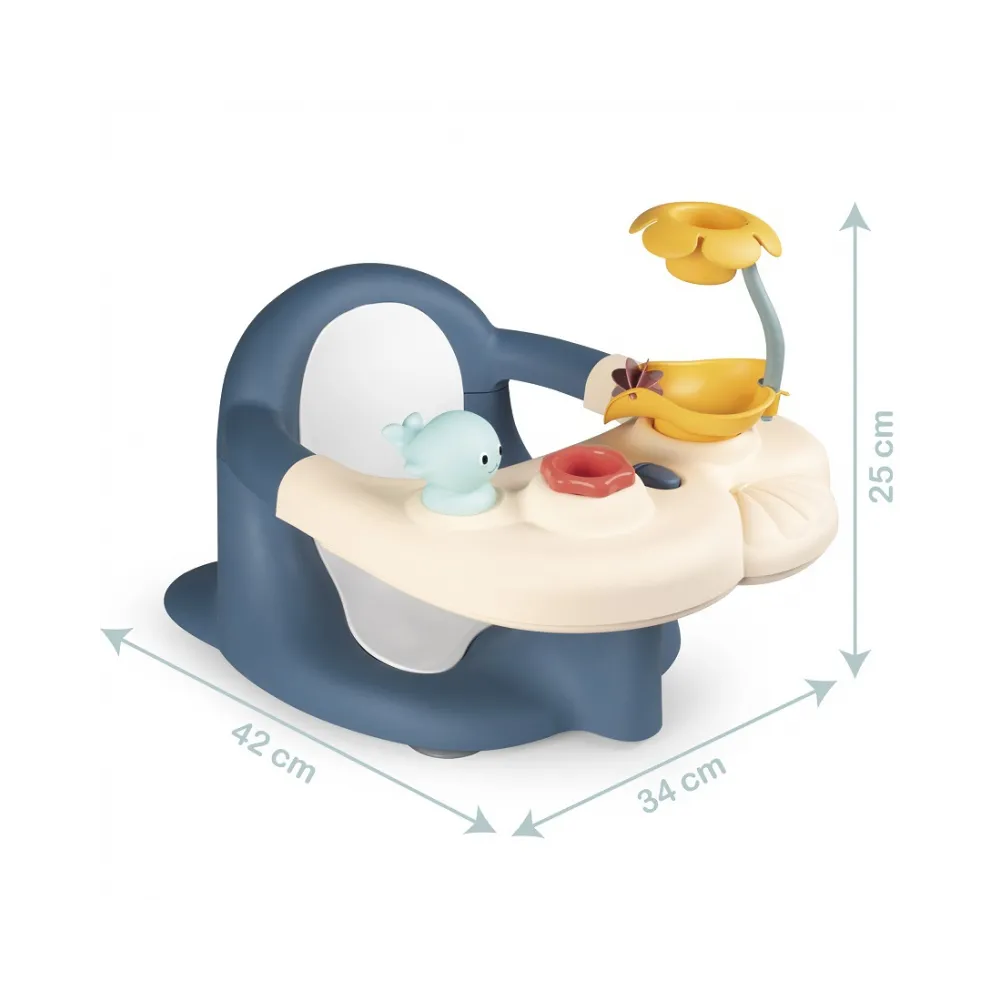 SMOBY Little Siedzisko Do Kąpieli Krzesełko Niebieskie