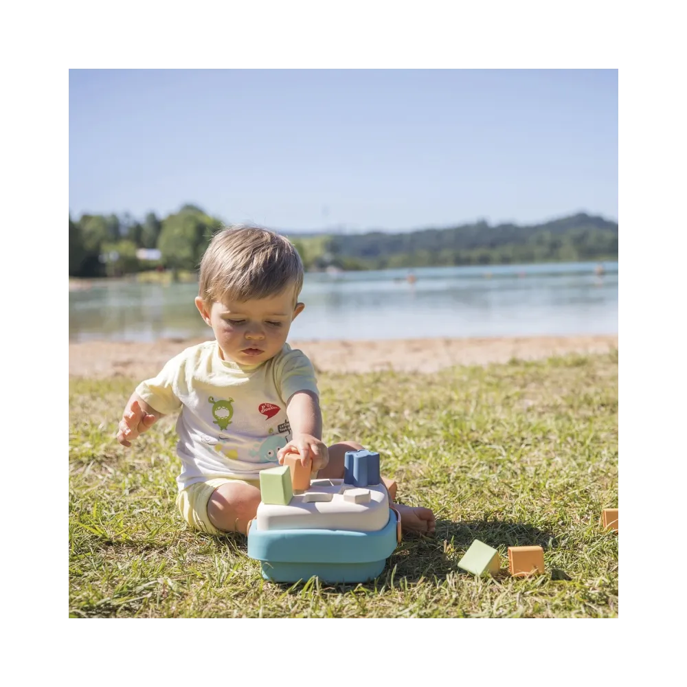 SMOBY Little Green Sorter w Koszyku Bioplastik