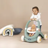 SMOBY Little Chodzik 3w1 Pchacz Interaktywny Wózek