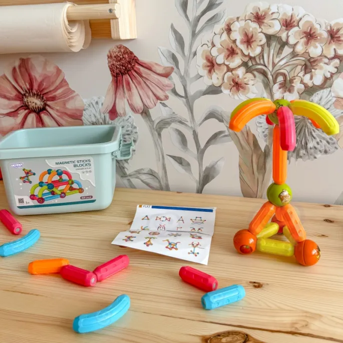 Magnetyczne elementy klocków WOOPIE