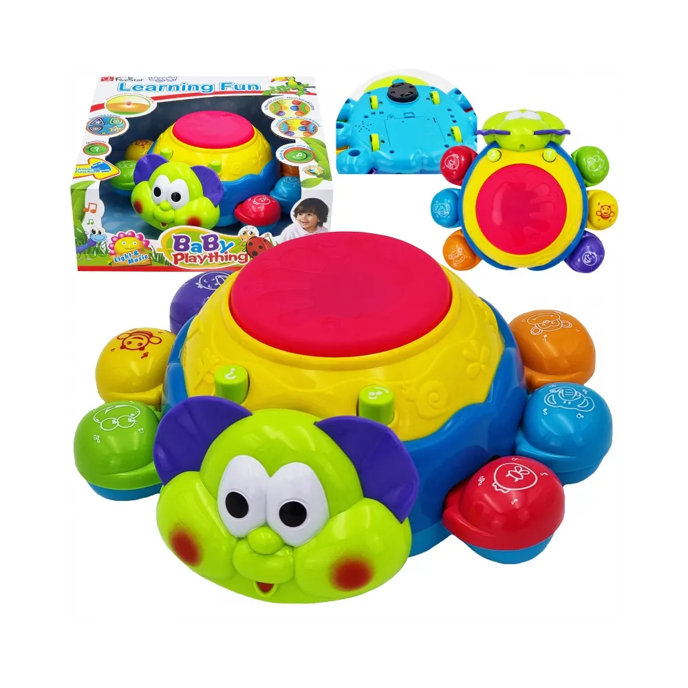 WOOPIE Zabawka Interaktywna do Raczkowania Biedronka