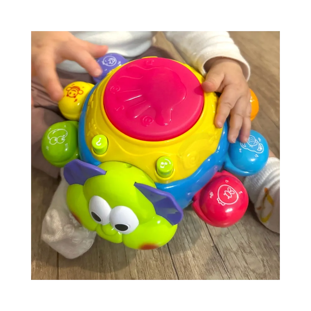 WOOPIE Zabawka Interaktywna do Raczkowania Biedronka