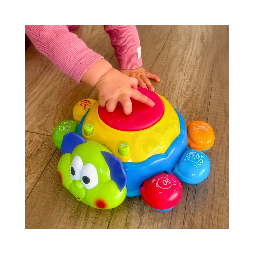 WOOPIE Zabawka Interaktywna do Raczkowania Biedronka