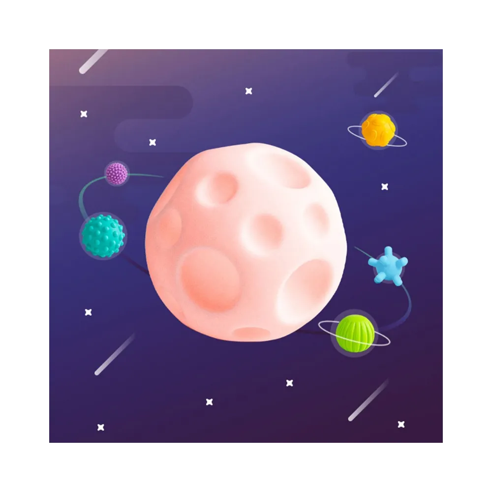 WOOPIE BABY Klocki Sensoryczne do Ściskania 8 el.