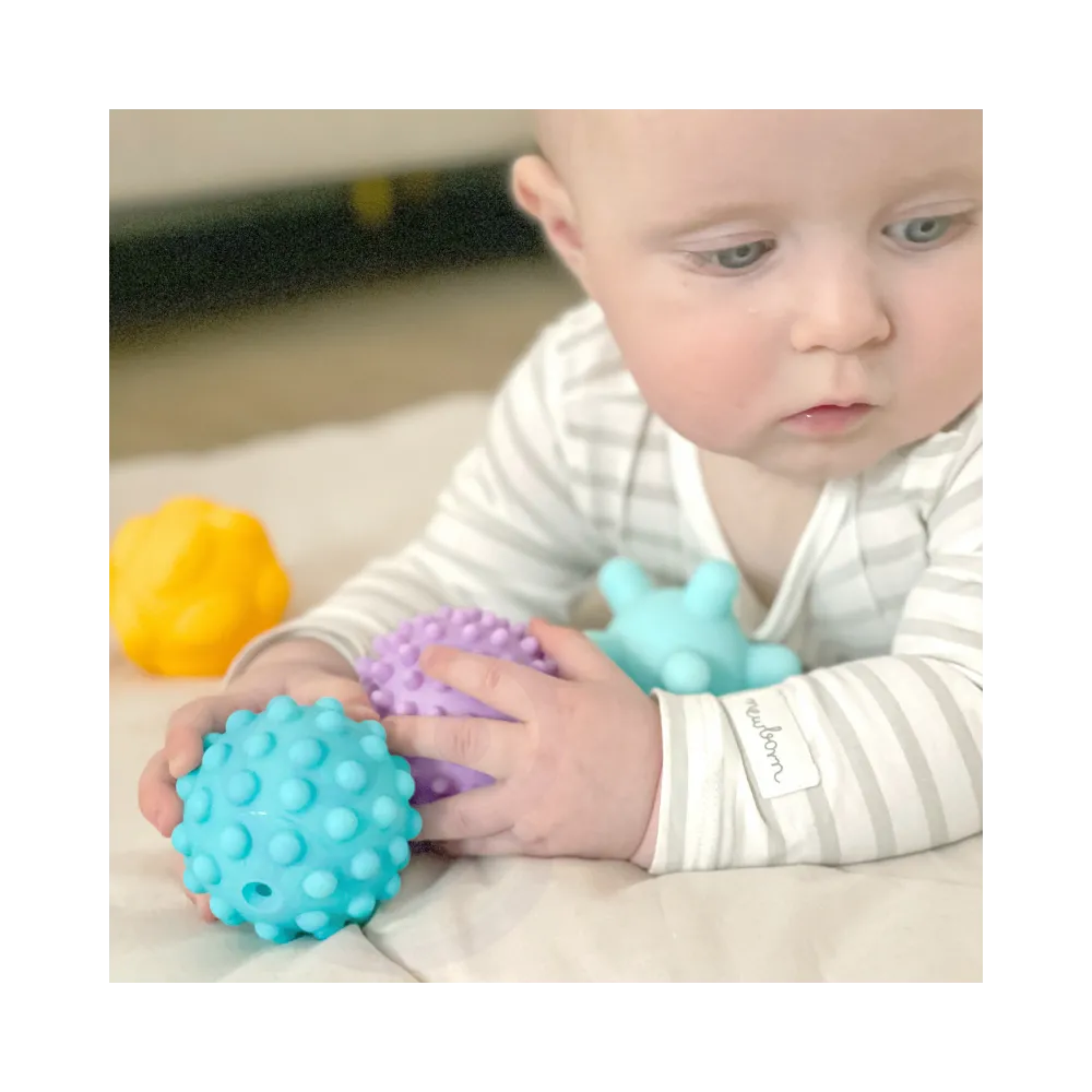 WOOPIE BABY Klocki Sensoryczne do Ściskania 6 el.