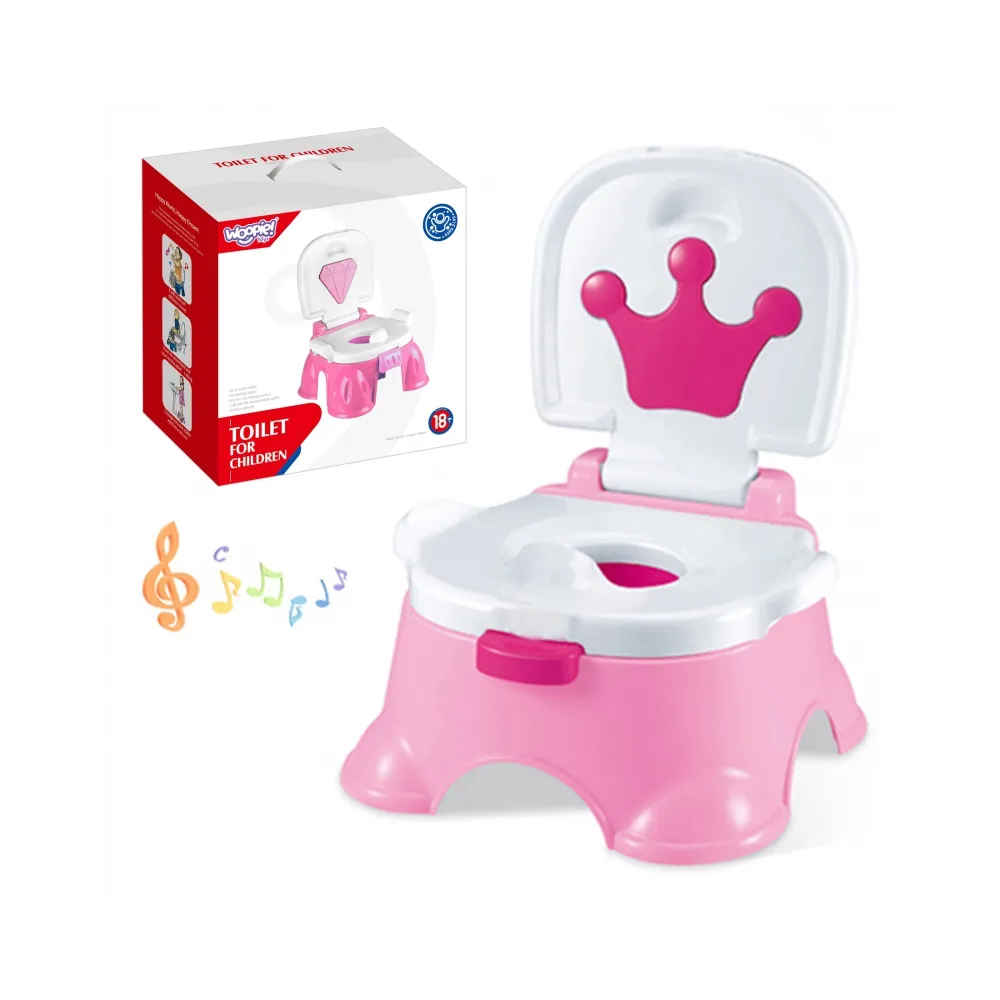 WOOPIE BABY Pierwszy Nocnik dla Dziecka z Muzyką 3w1 Krzesełko Stopień