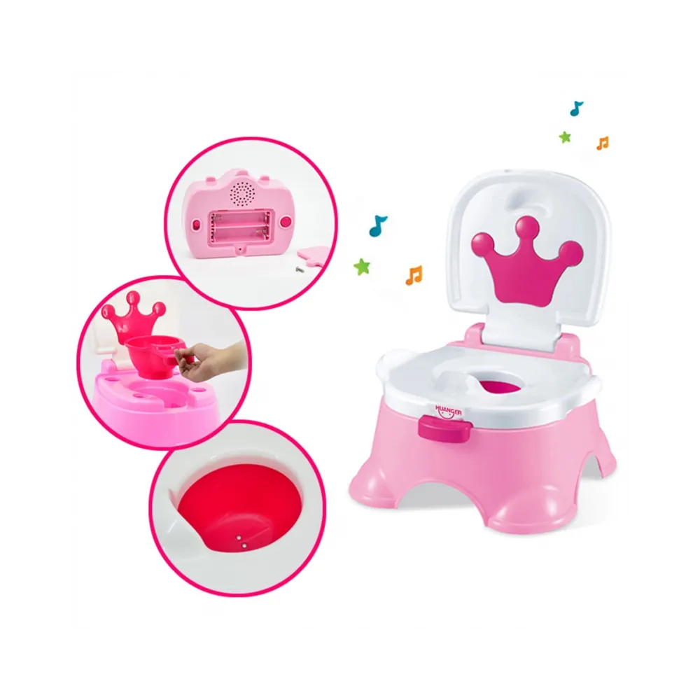 WOOPIE BABY Pierwszy Nocnik dla Dziecka z Muzyką 3w1 Krzesełko Stopień