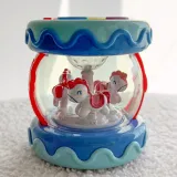 WOOPIE BABY Bębenek Pozytywka Projektor 3w1 Zabawka Muzyczna dla Niemowląt + Walec Roller do Nauki Raczkowania