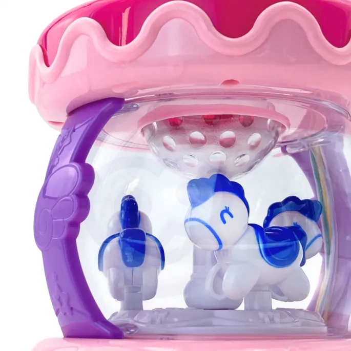 Walec do nauki raczkowania i bębenek w jednym