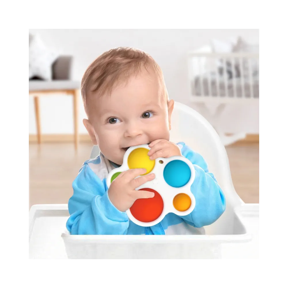 WOOPIE BABY Zabawka Sensoryczna Gryzak Antystresowy POP IT Montessori