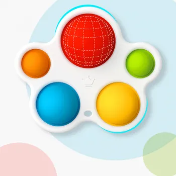 WOOPIE BABY Zabawka Sensoryczna Gryzak Antystresowy POP IT Montessori