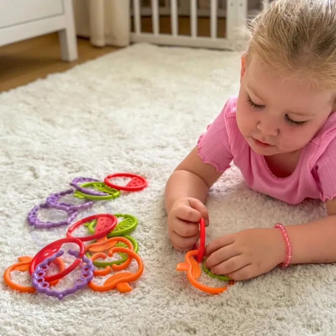 Bezpieczne zawieszki w kształcie owoców