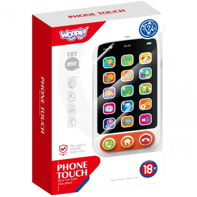 Edukacyjny smartfon dla maluchów rozwijający umiejętności i kreatywność.