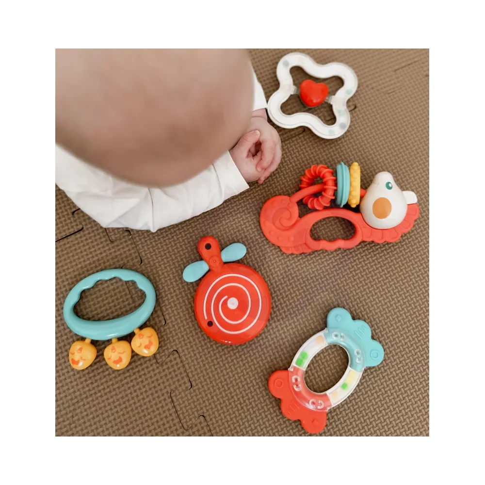 WOOPIE BABY Zestaw Gryzaków Grzechotek Sensorycznych