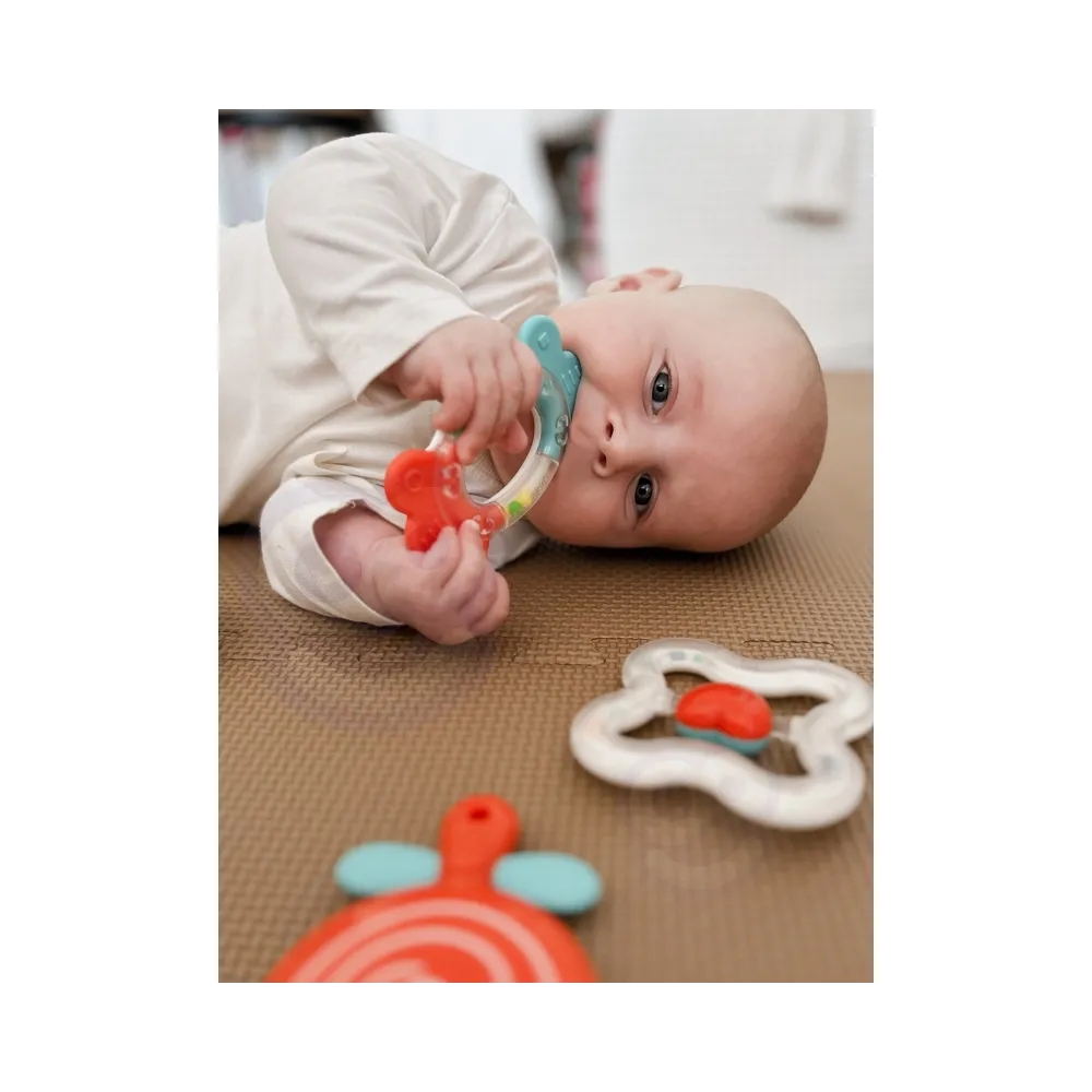 WOOPIE BABY Zestaw Gryzaków Grzechotek Sensorycznych