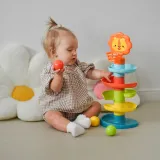 Interaktywny kulodrom z lewem i piłeczkami