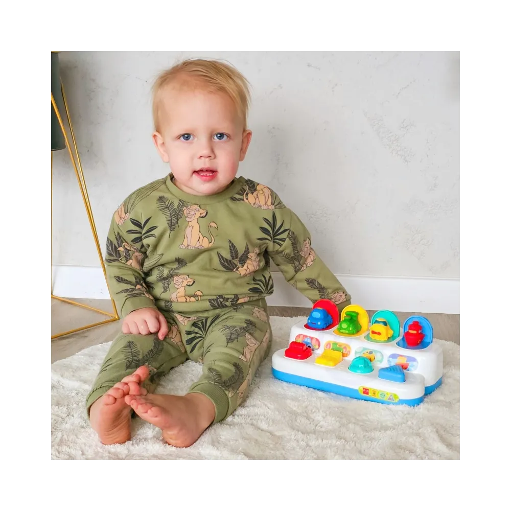 WOOPIE BABY Zabawka Edukacyjna Wyskakujące Pojazdy POP-UP