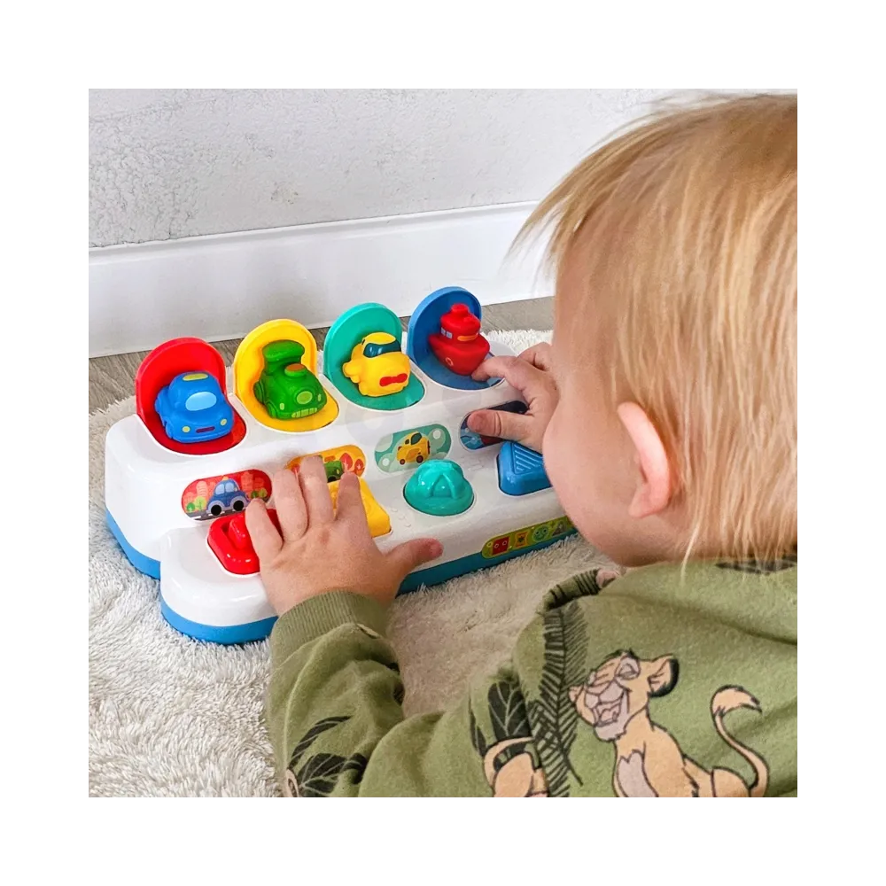 WOOPIE BABY Zabawka Edukacyjna Wyskakujące Pojazdy POP-UP