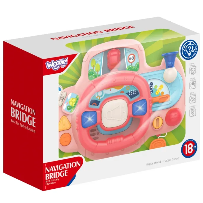 Zabawa i nauka z kierownicą WOOPIE BABY