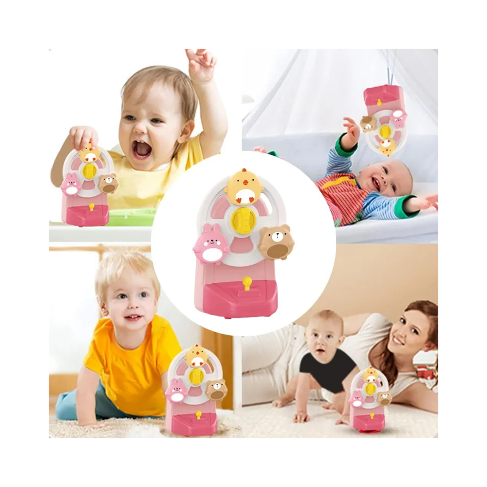 WOOPIE BABY Pozytywka Karuzela Zwierzęta Zabawka Muzyczna Edukacyjna