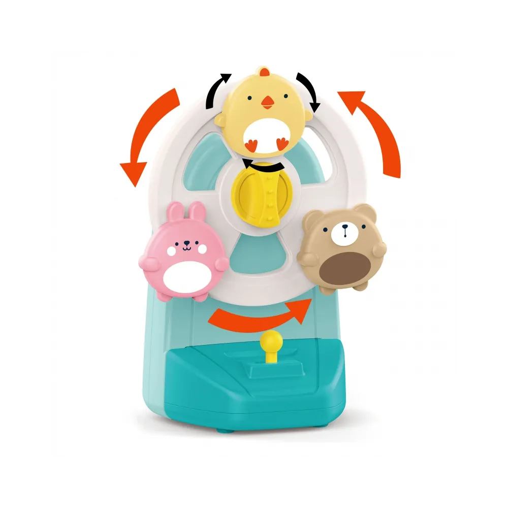 WOOPIE BABY Pozytywka Karuzela Zwierzęta Zabawka Muzyczna Edukacyjna