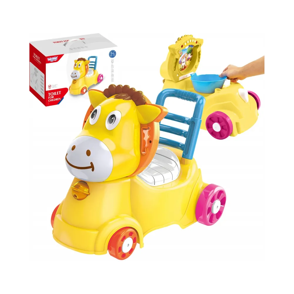 WOOPIE BABY Chodzik Jeździk Nocnik 3w1 Osiołek