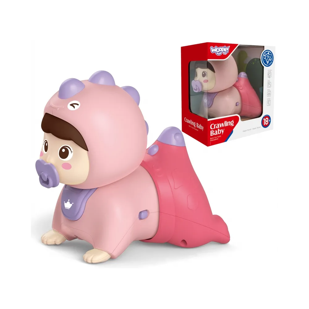 WOOPIE BABY Raczkujący Bobas Zabawka z Melodiami Świecąca