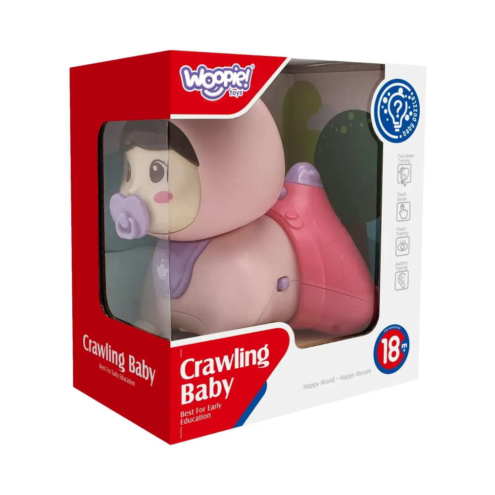 WOOPIE BABY Raczkujący Bobas Zabawka z Melodiami Świecąca