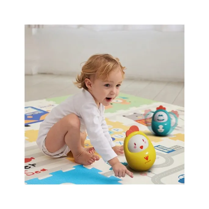 Zabawka rozwijająca zmysły dziecka - dinozaur